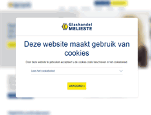 Tablet Screenshot of meliesteglas.nl